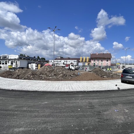 Budowa Rzeszowskiego Centrum Komunikacyjnego [lipiec 2023] - fot 8